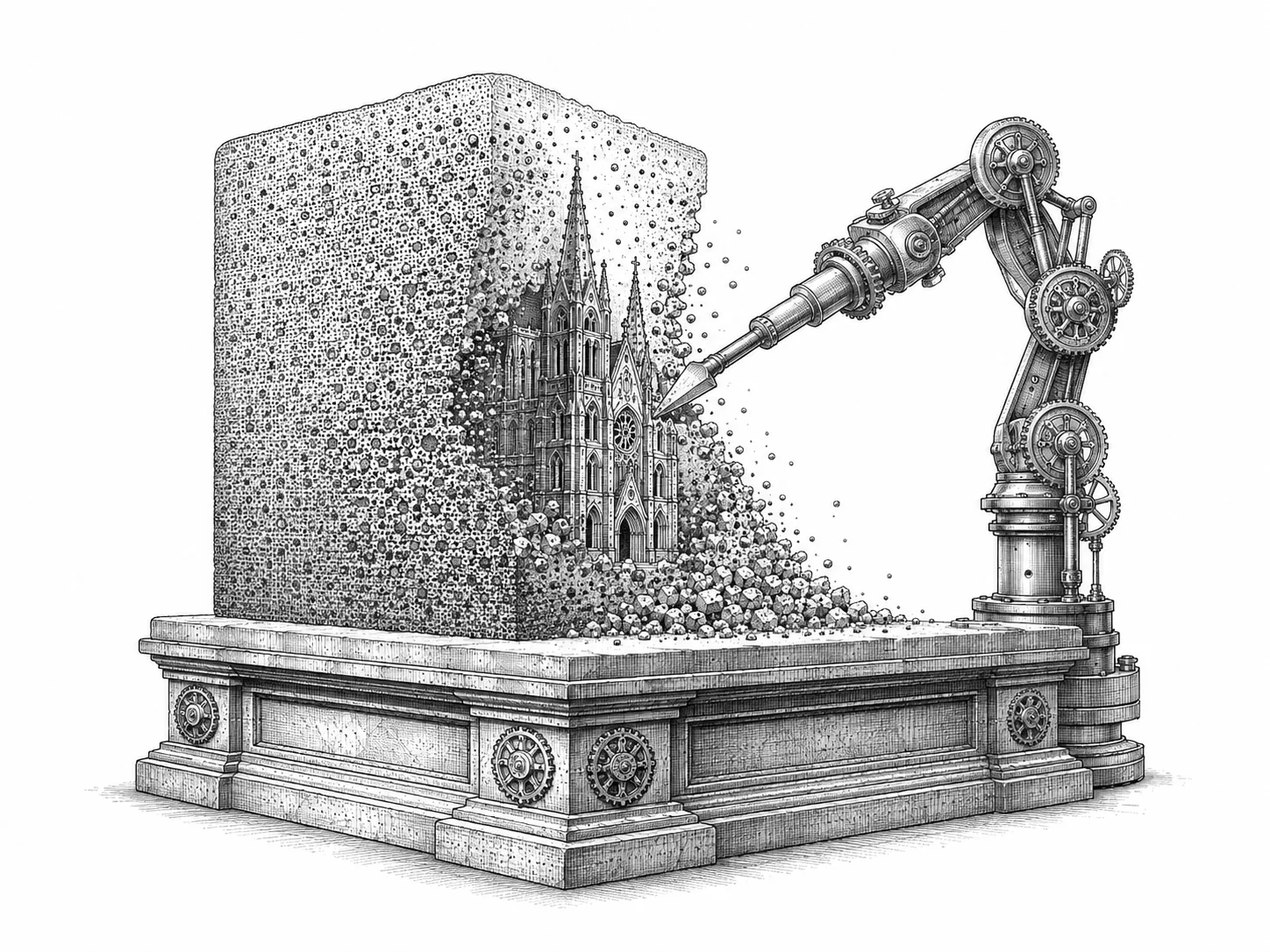 Carving order from static