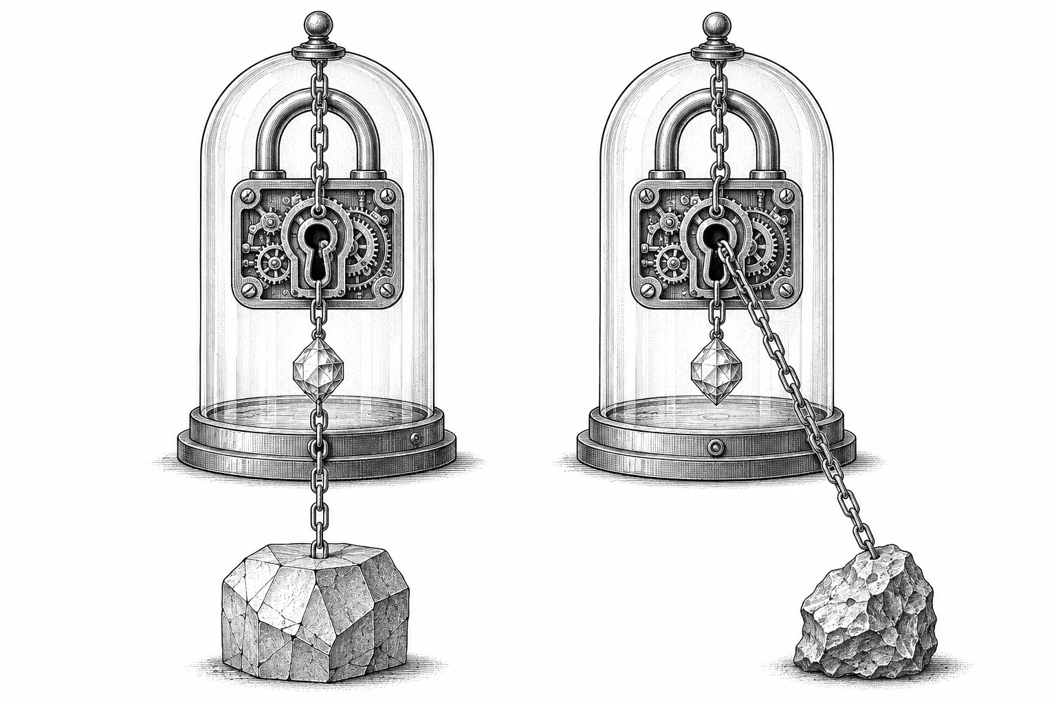 Two locks, one true link