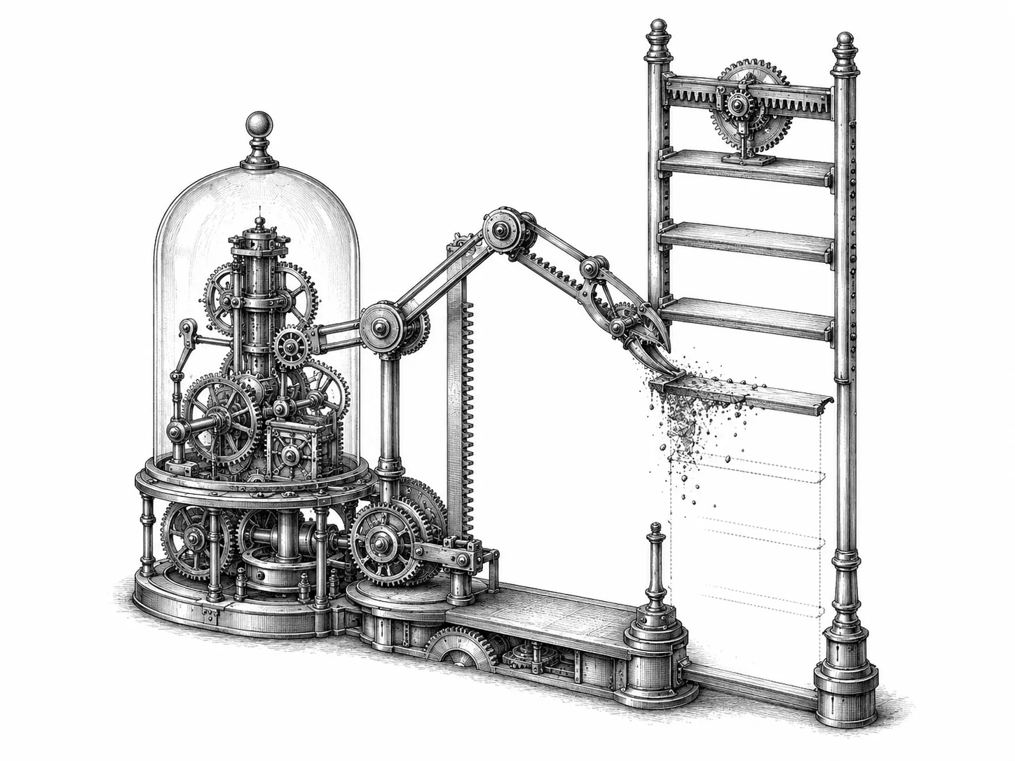 The sceptic's self-defeating ladder